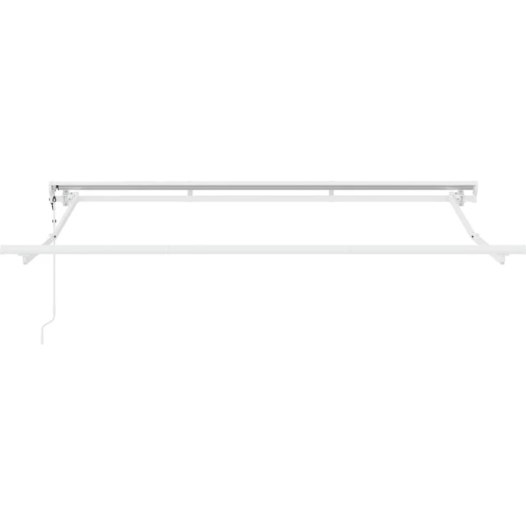 vidaXL Elektrische ausziehbare Markise Weiß 3,5x2,5 m 3420985 – Bild 3