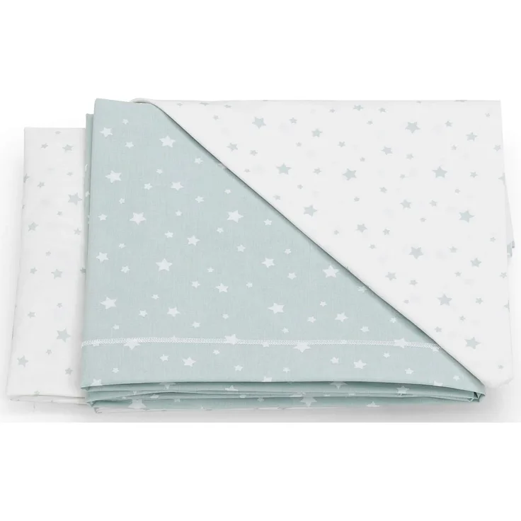 Italbaby 030.1007-003 Bettwäsche für Kinderwagen 3-teilig