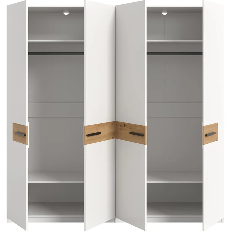 Stanga Kleiderschrank in weiß – Bild 3