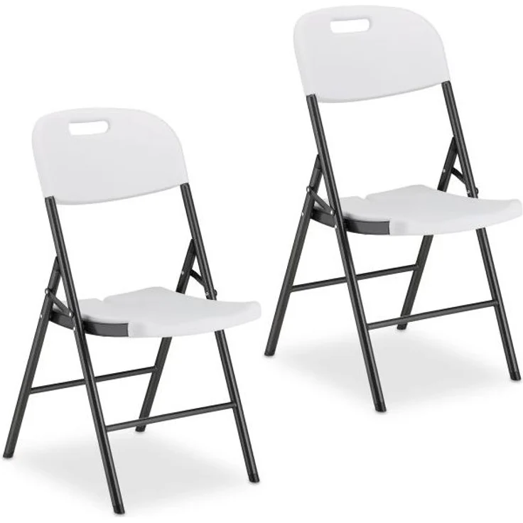 Klappstuhl für Garten im 2er Set – Bild 1