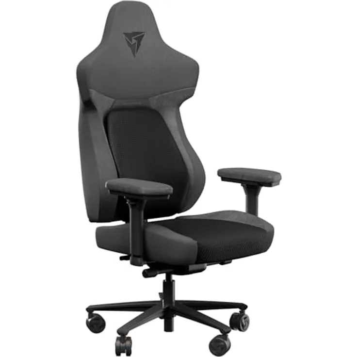 Thunder X3 CORE Mesh Gaming Stuhl, ergonomisch, verstellbar, bis 150 kg belastbar, für Körpergrößen von 160 bis 200 cm, schwarz
