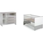 Schardt 'Eco Silber' 2-tlg. Babyzimmer-Set