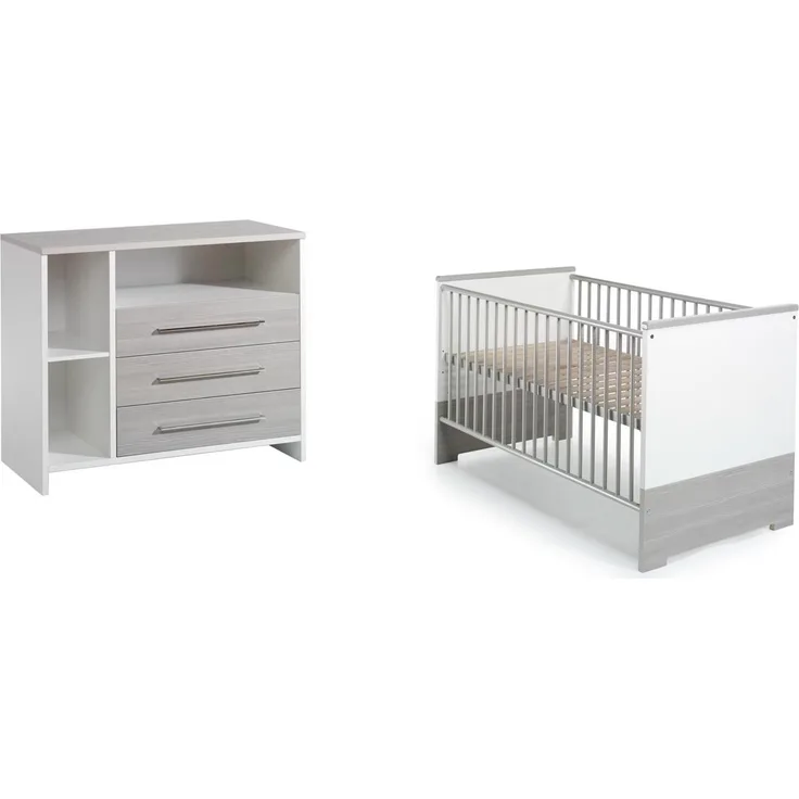 Schardt 'Eco Silber' 2-tlg. Babyzimmer-Set
