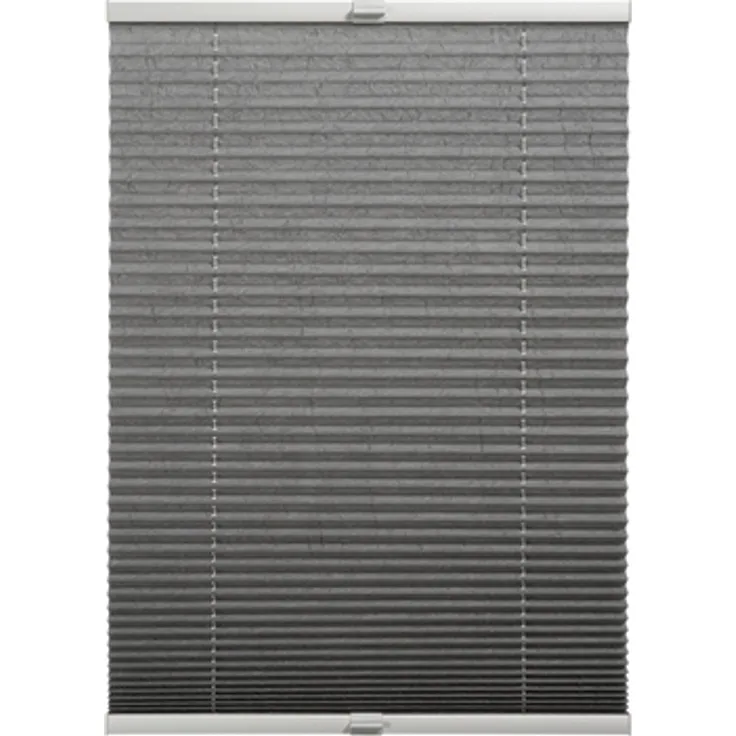 Plissee Milla grau 40x130 cm