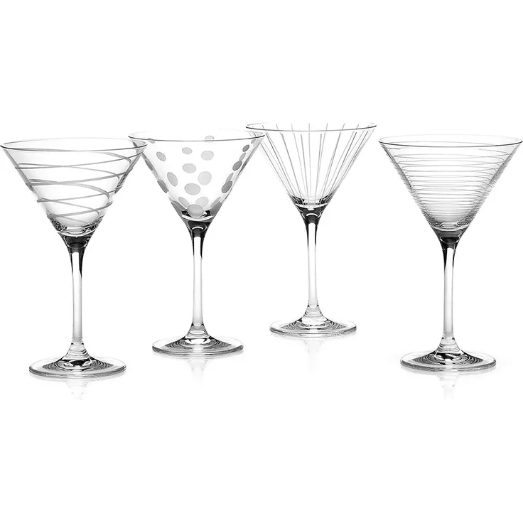 Mikasa Cheers Set mit 4Martinigläsern, 290 ml (10 fl oz)