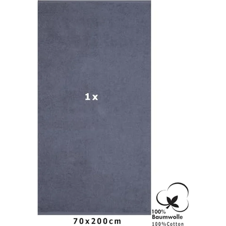 Betz Saunatuch Saunatuch groß XXL Berlin Größe 70 x 200 cm 100% Baumwolle, 100% Baumwolle – Bild 3