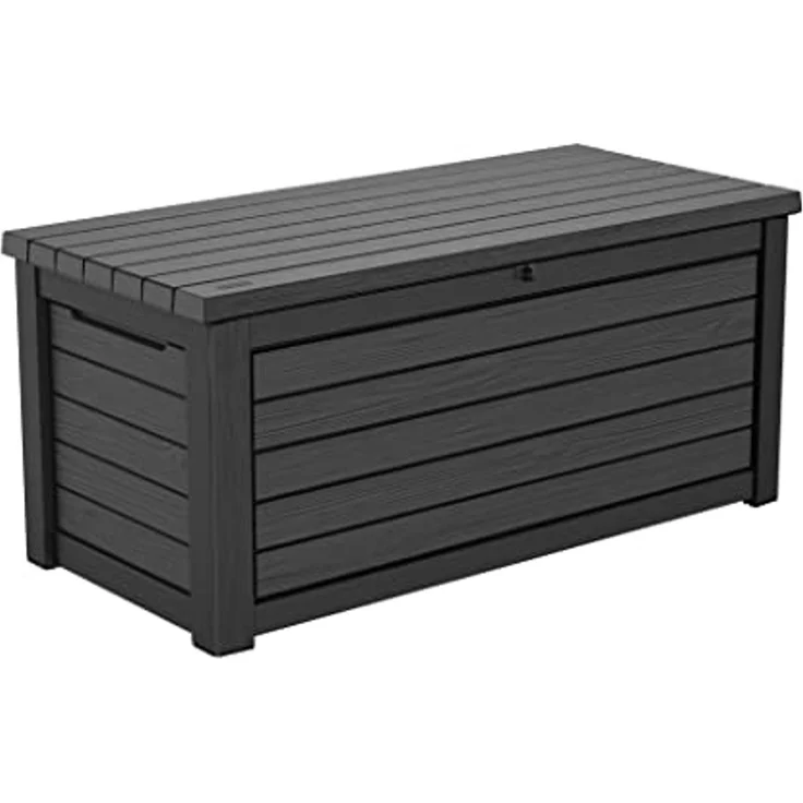 Keter Gartenbox "NORTHWOOD" 623L 157x72x69cm Deckel bis 270kg belastbar, abschließbar – Bild 1