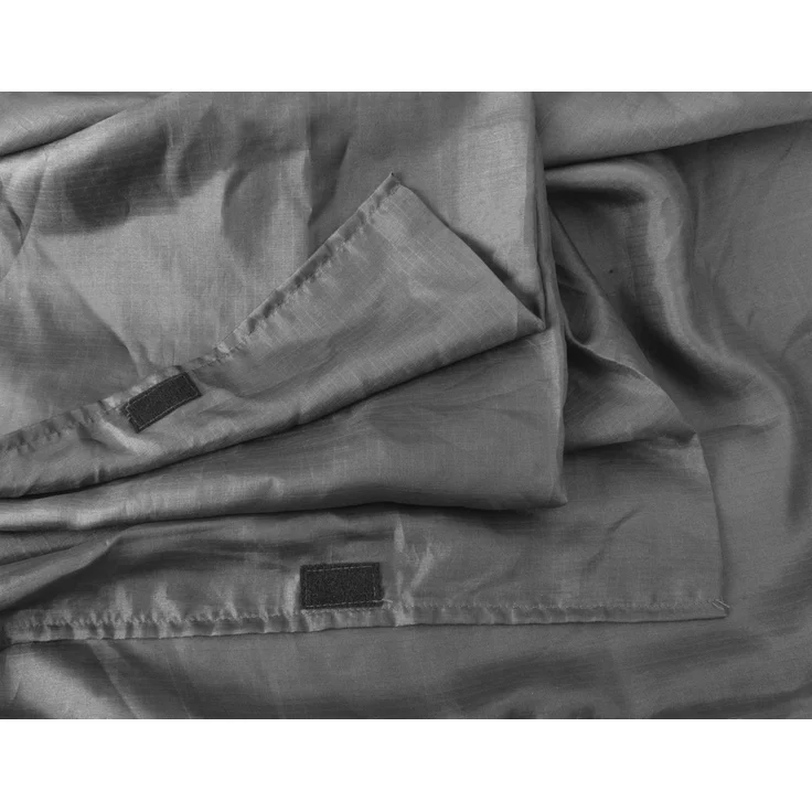Origin Outdoors Sleeping Liner Seide Ripstop, Deckenform, dunkelgrau – Bild 5