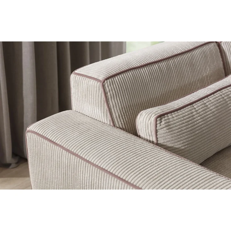 Sessel Designersessel WALDO in Stoff Poso Beige – Bild 5