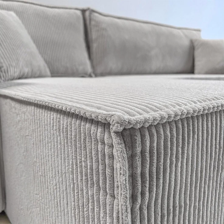Lookway Ecksofa Gepolstertes CARLOS L-Form, Schlaffunktion – Bild 3