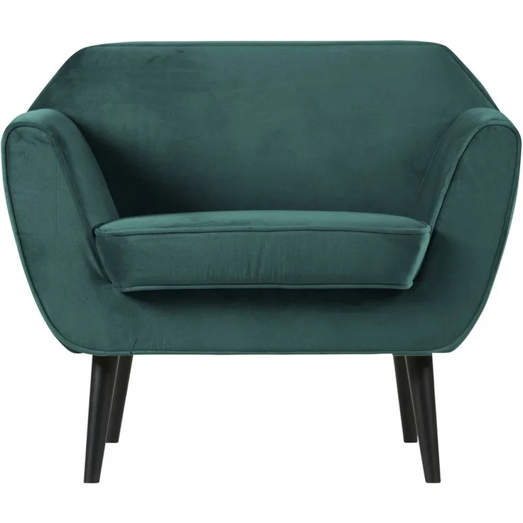 Woood Rocco Sessel Samt Teal