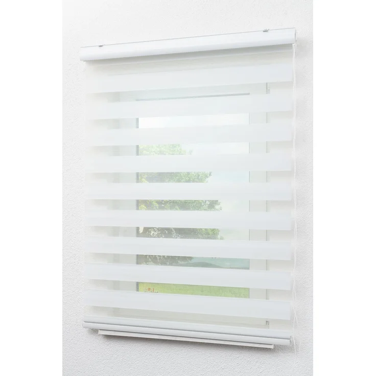 Lysel - Qualitätsdoppelrollo weiß, (B x H) 40cm x 175cm in weiß – Bild 6