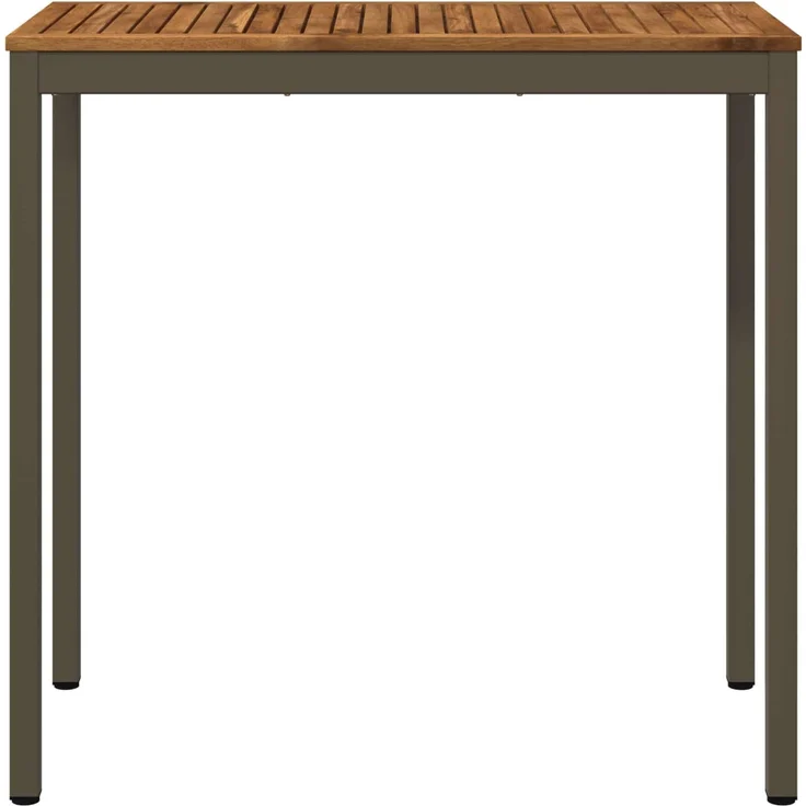 vidaXL Gartenbar-Tisch Natur und Kaffee 108,5 x 55 x 105 cm 901342 – Bild 3