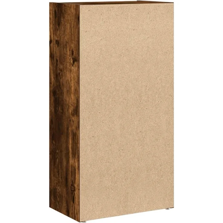 vidaXL Bücherregal Räuchereiche 40x24x77 cm Holzwerkstoff 860368 – Bild 4