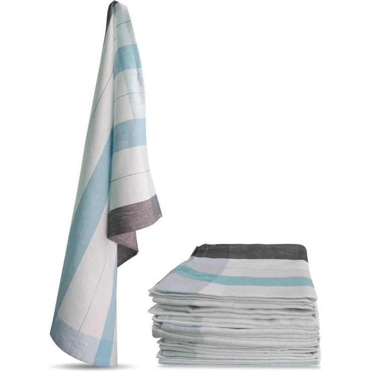 normani Geschirrtuch 10 Stück Geschirrtücher New Design, (10er Pack), Küchentücher aus Baumwolle – Bild 1