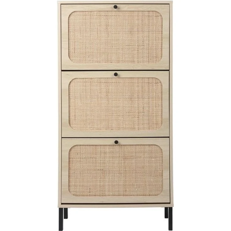 OKWISH Schuhschrank Schuhkipper Schubkastenkommode Schuhkarton (Eine dreifach-garderobe für gemischte und moderne schuhsohlen) – Bild 4