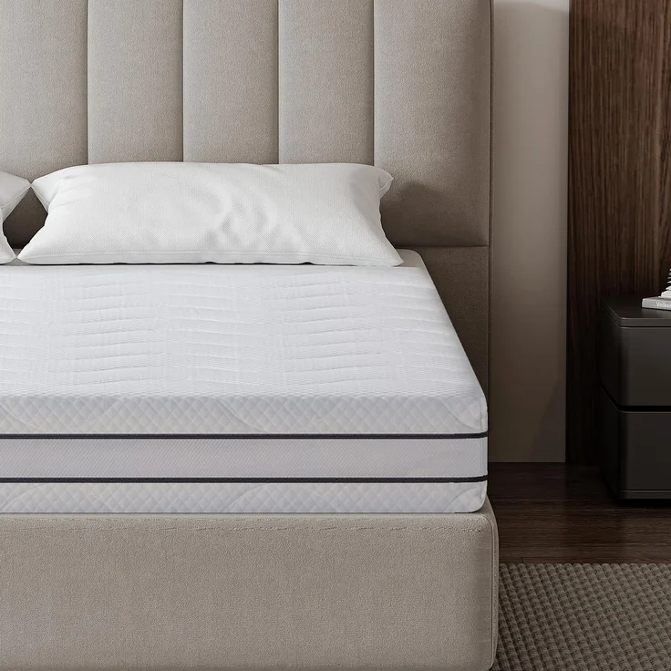 EGO Home Matratze 90x200 cm Härtegrad H2/H3 7-Zonen Kaltschaummatratze mit Gel Memory Foam, Höhe 16cm Wendematratze, Rollmatratze Erholsamen Schlaf, Rückenschoner, Weicher Bezug, Öko-TEX Zertifiziert – Bild 1