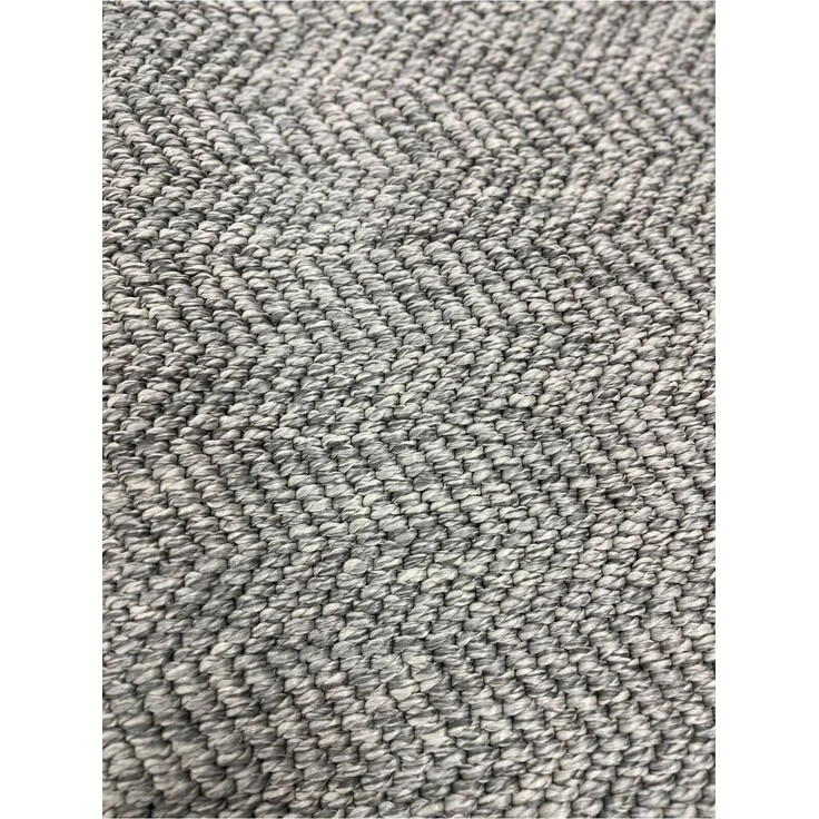 Origine Outdoor-Teppich 77 x 150 cm Polypropylen Grau 88780592 [en. casa] – Bild 3