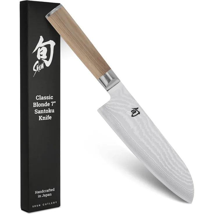 KAI Shun Classic White Santoku Messer 18 cm DM-0702W