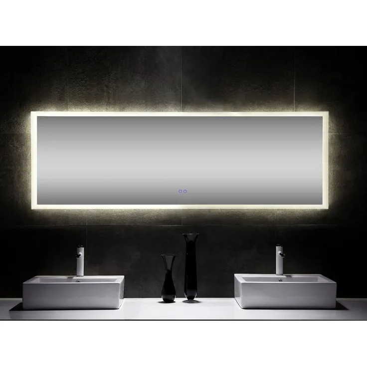 LED Spiegel 200x65 cm mit Heizung - Nie wieder beschlagene Spiegel