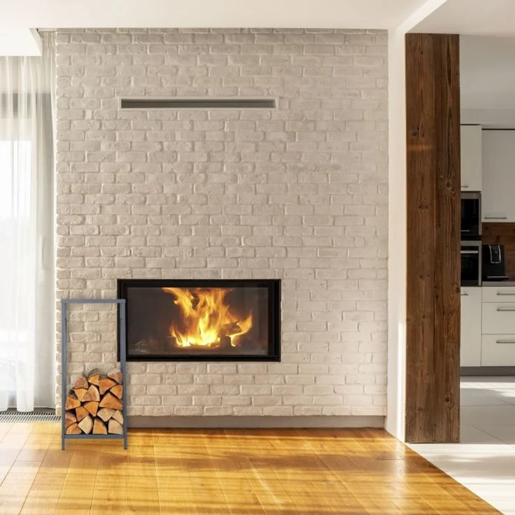 Relaxdays Graues Kaminholzregal aus Stahl – Bild 2