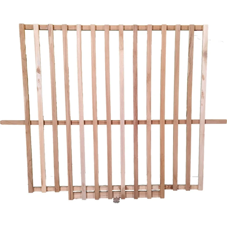 Strandkorb-King Schutzgitter Teak für 2½ Sitzer 135cm – Bild 1