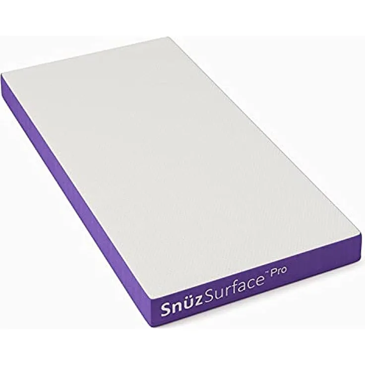 SnüzSurface Pro Babymatratze 70x140 cm, Anpassbare Matratze Kinderbett - Anpassung der Härtegrade an das Wachstum Ihres Kindes, Kindermatratze 0-7 Jahre mit Wasserdichtem Bezug