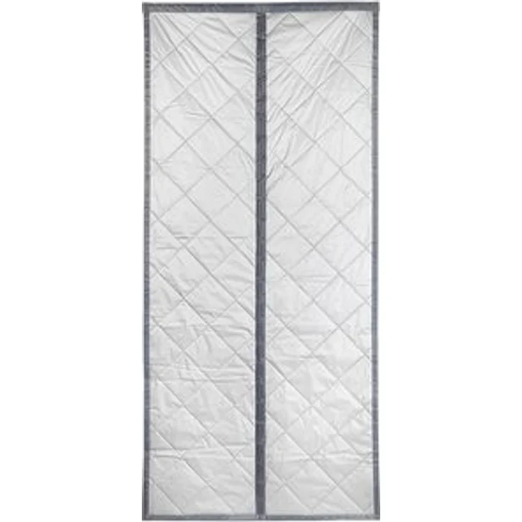 Maximex Türvorhang Wärmeschutz 2in1 (1 St), Klettband, verdunkelnd, Polyester, 90x200 cm, Thermo-Vorhang, reflektierende Außenseite, blickdicht – Bild 6