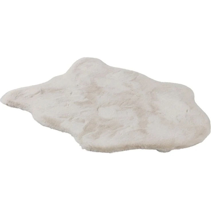 SCHÖNER WOHNEN-Kollektion Fellteppich Tender, fellförmig, Höhe: 26 mm, weich durch Microfaser, Kaninchenfell Haptik, Kunstfell, waschbar – Bild 1