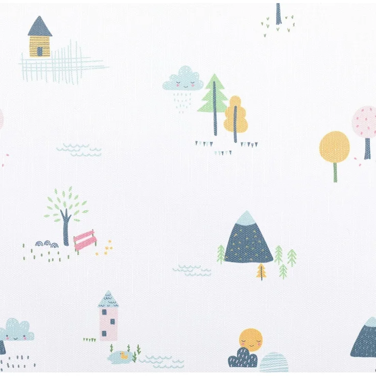 Fillikid Wickelauflage Softy Large 75x85 cm (Häuschen Weiß) – Bild 3