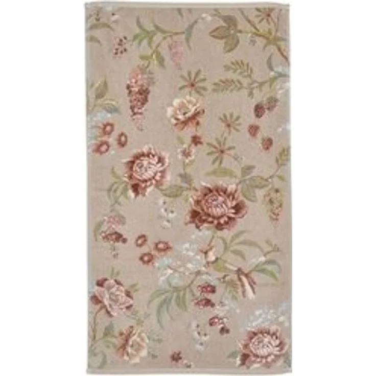 PIP Studio Duschtuch Badetuch Secret Garden Khaki 70x140 cm Blumenranke Blüten – Bild 5