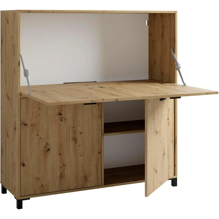 byLIVING Sekretär Montana, platzsparende Arbeitslösung mit viel Stauraum, Breite 120 cm – Bild 8