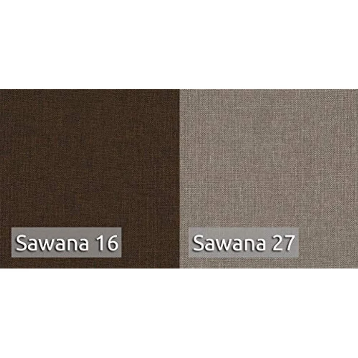 Bett Andre 90x200cm mit Bettkasten - Sofa, Schlafsofa, Regulierbarer Rückenlehne, Bettgestell, Schlafzimmer, Kinderzimmer (Braun (Sawana 16 + 27)) – Bild 7