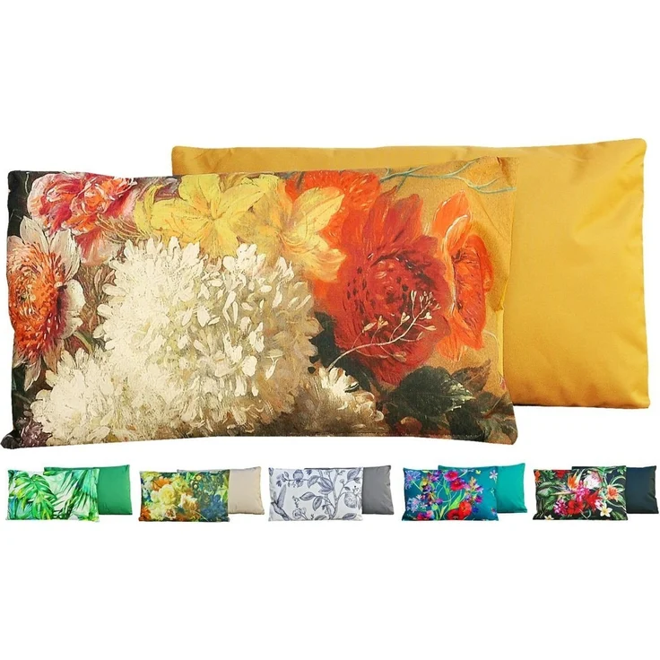 JACK Dekokissen Outdoor Lounge Kissen 30x50cm Motiv inkl. Füllung, mit Lotus-Effekt, Robust, Strapazierfähig, für Innen & Außen geeignet – Bild 1