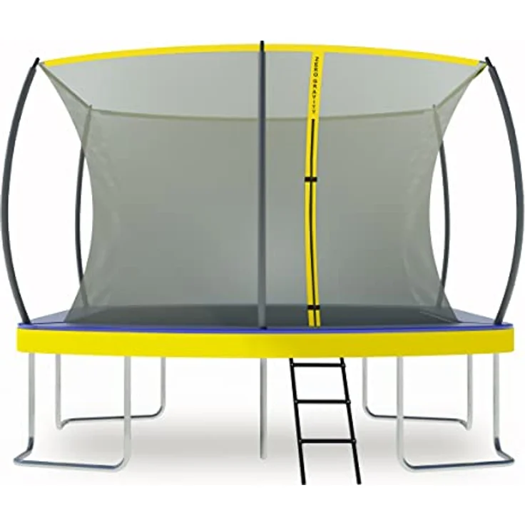 Ultima 5 Zero Gravity Trampolin 366x244cm, inkl. Leiter und Sicherheitsnetz, TÜV geprüft, für Nutzer bis 130kg – Bild 1