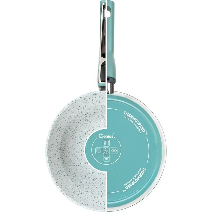 Genius Cerafit Revolution Pfannen Set 2-tlg. 28cm + 1 Glasdeckel 06454 – Bild 1