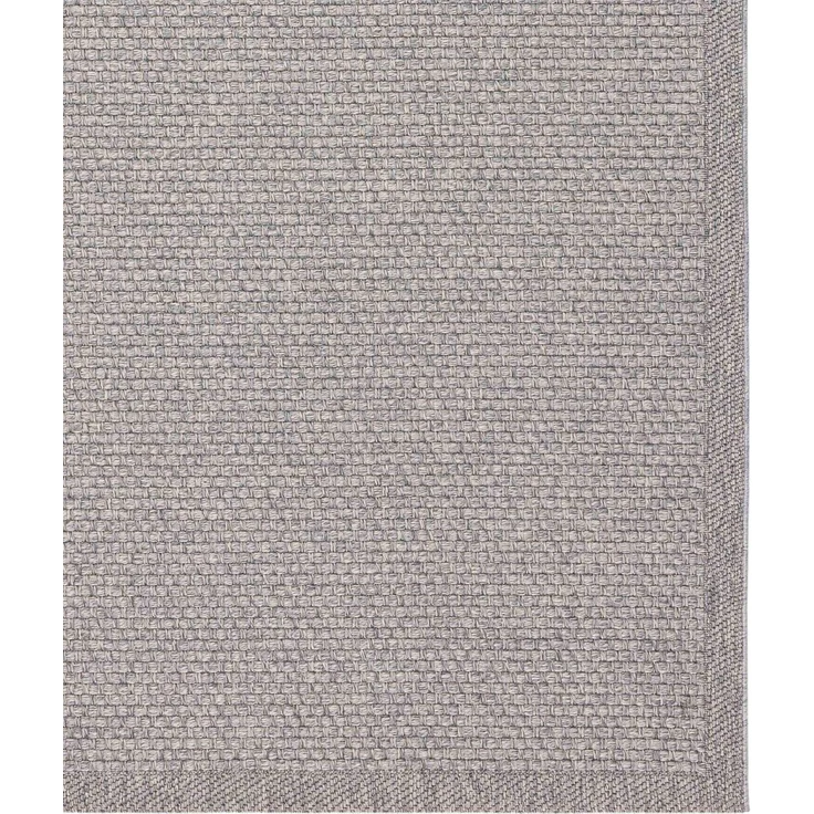 Moderner Naturteppich 77 x 300 cm Polypropylen Grau 88779897 [en. casa] – Bild 2