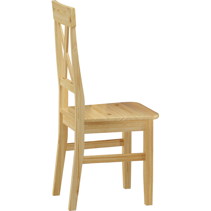 Essgruppe Klassisch mit Tisch und 2 Stühle Kiefer natur Massivholz 90.70-50 A -Set 23 – Bild 8