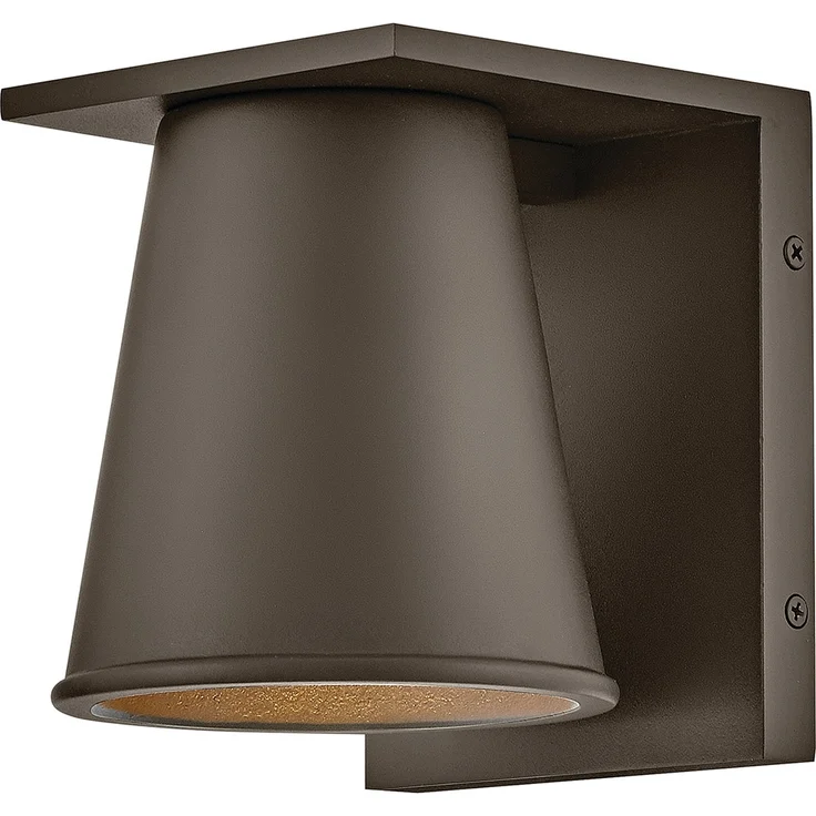 Elstead Lighting Hans Wandleuchte Outdoor Architektonische Bronze GU10 IP44 – Bild 2
