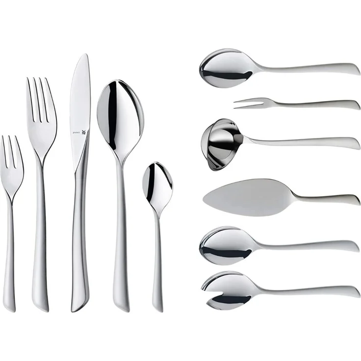 WMF 'Virginia' Besteck-Set, 66-teilig, Edelstahl silber – Bild 2