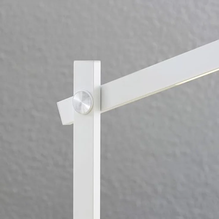 Lindby LED-Schreibtischlampe Loretta, Höhe 43 cm, weiß, verstellbar mit Dimm- und CCT-Funktion – Bild 7