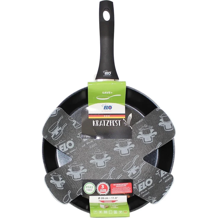 ELO Bratpfanne SAVE+ D 28 cm schwarz Pfannen-Set Pfanne Pfannenset – Bild 7