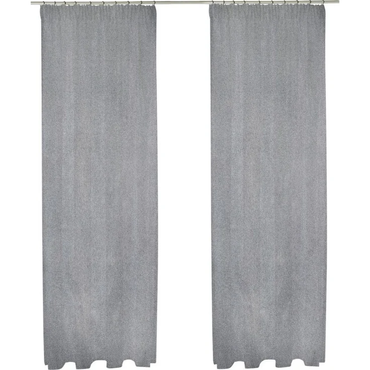OTTO home Verdunkelungsvorhang Ronnel, 2er-Set, 100% Lichtschutz, Multifunktionsband (2 St), Multifunktionsband, verdunkelnd, Polyester, 2x einfarbig, Wohnzimmer, Schlaf/-Kinderzimmer, 100% verdunkelnd – Bild 3