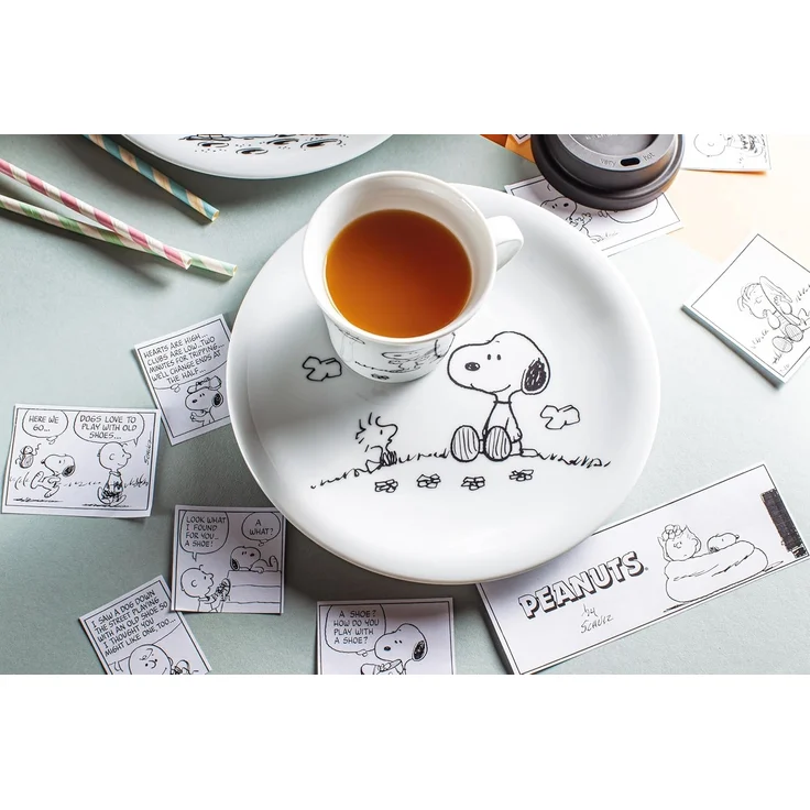 KAHLA Cappuccinotasse Peanuts Tasse 0,22 l, Porzellan, Made in Germany – Bild 2