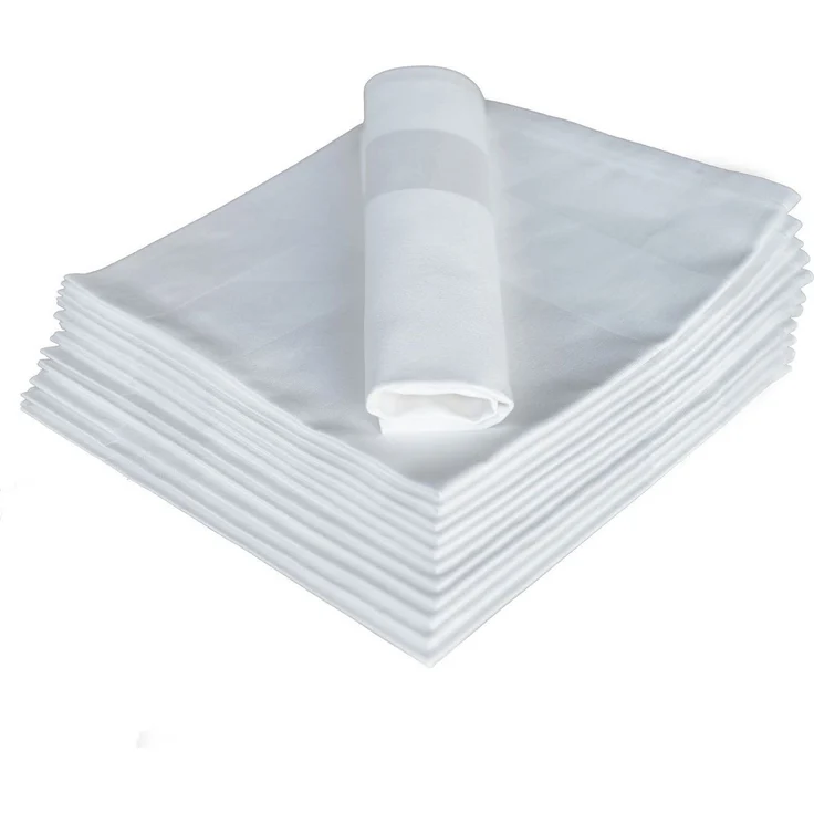 texpot Tischdecke Tischwäsche Atlaskante 100% Baumwolle Vollzwirn Damast (12-tlg) – Bild 3