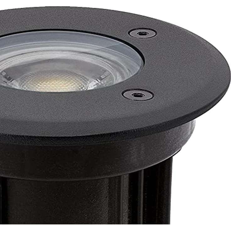 linovum LED Gartenstrahler BORU Bodeneinbaustrahler IP67 mit LED GU10 Lampe 2W warmweiss - Spot, Warmweiß – Bild 9