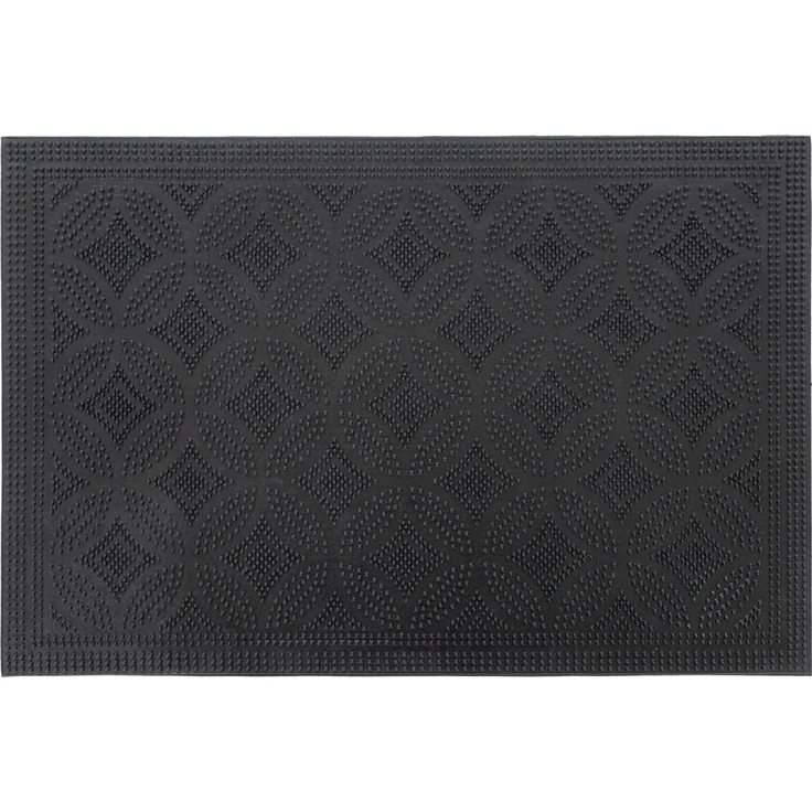 Kayoom Fußmatte Elegant Entry 225, rechteckig, Höhe: 6 mm, Türmatte, Gummi, Eingang – Bild 1