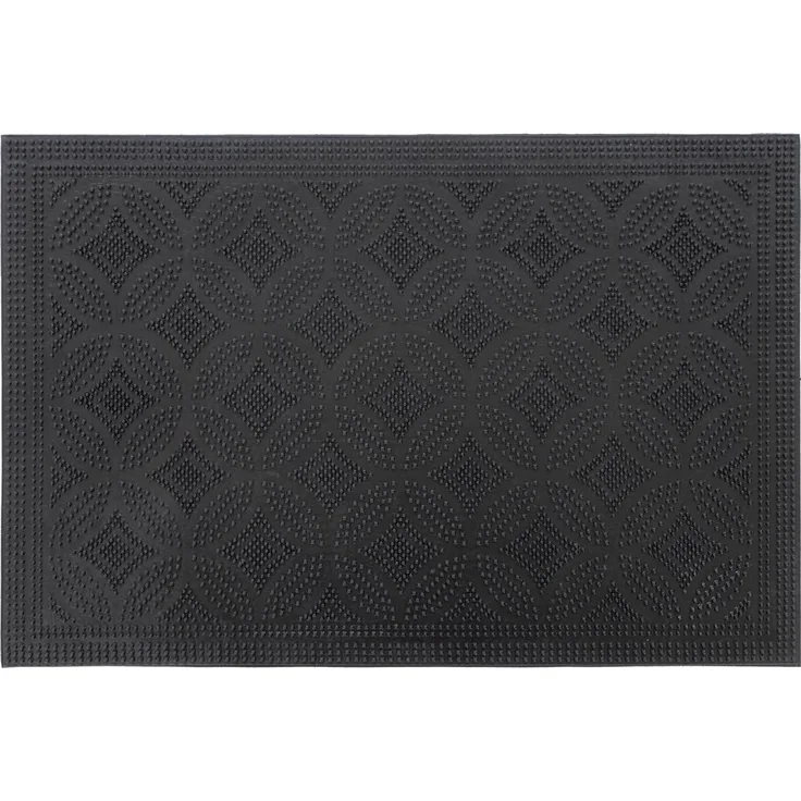 Kayoom Fußmatte Elegant Entry 225, rechteckig, Höhe: 6 mm, Türmatte, Gummi, Eingang
