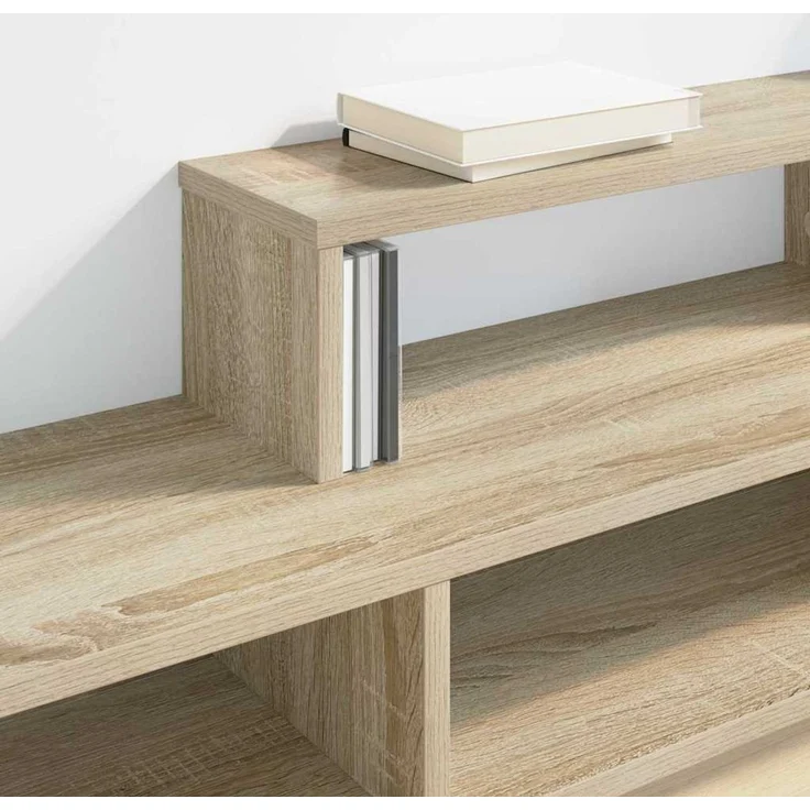 Wand-TV Stand, TV-Regal 150x25x28,5cm Holzwerkstoff – Bild 4