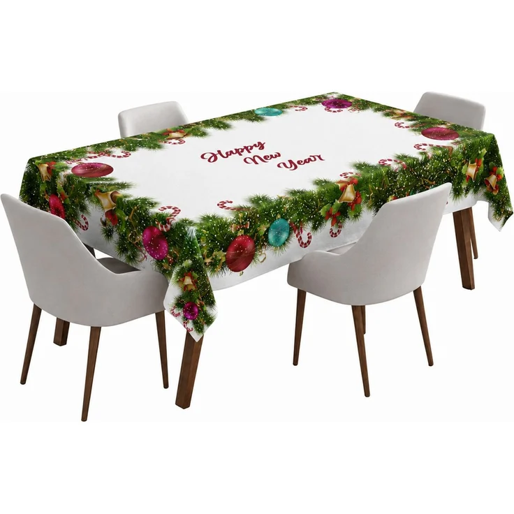 Hermia Concept 'Xmas 2' Tischdecke, Mehrfarbig, 160 x 220 cm – Bild 2